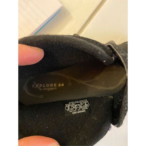 Easy spirit explore 24 ankle boots 8m black Esekridge style nwot - Picture 4 of 5